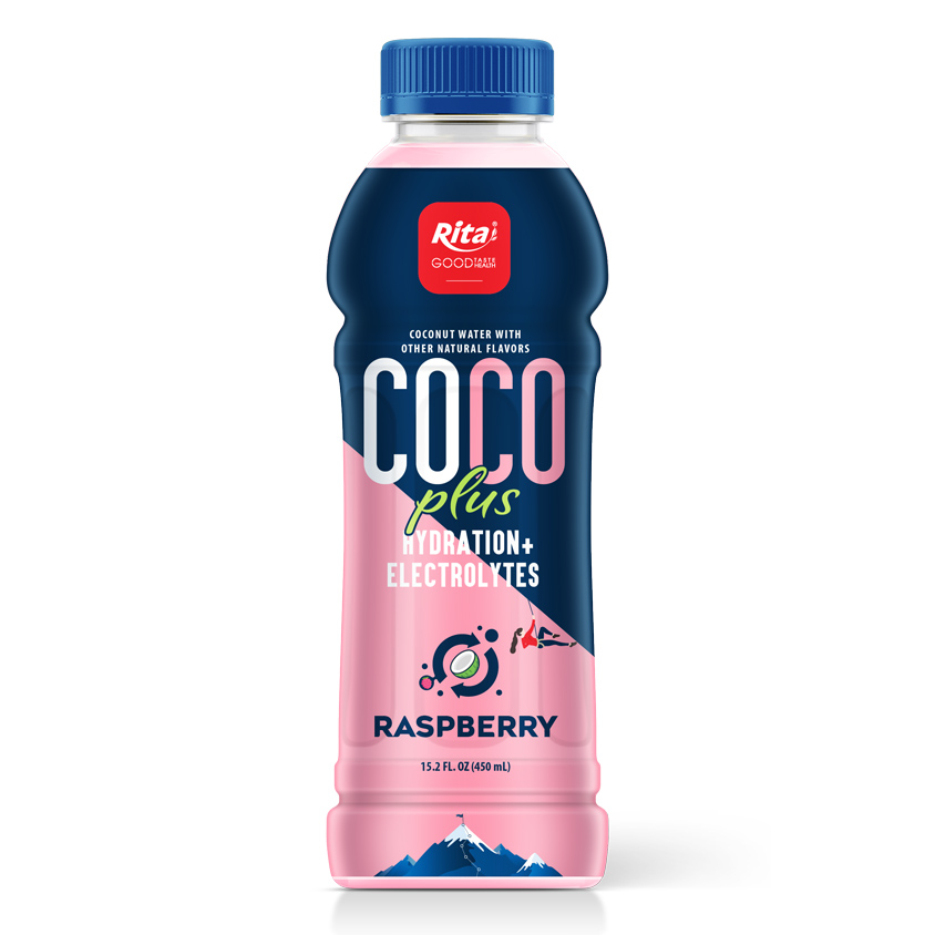 Pet Bottle Raspeberry Coconut water plus Hydration electrolytes