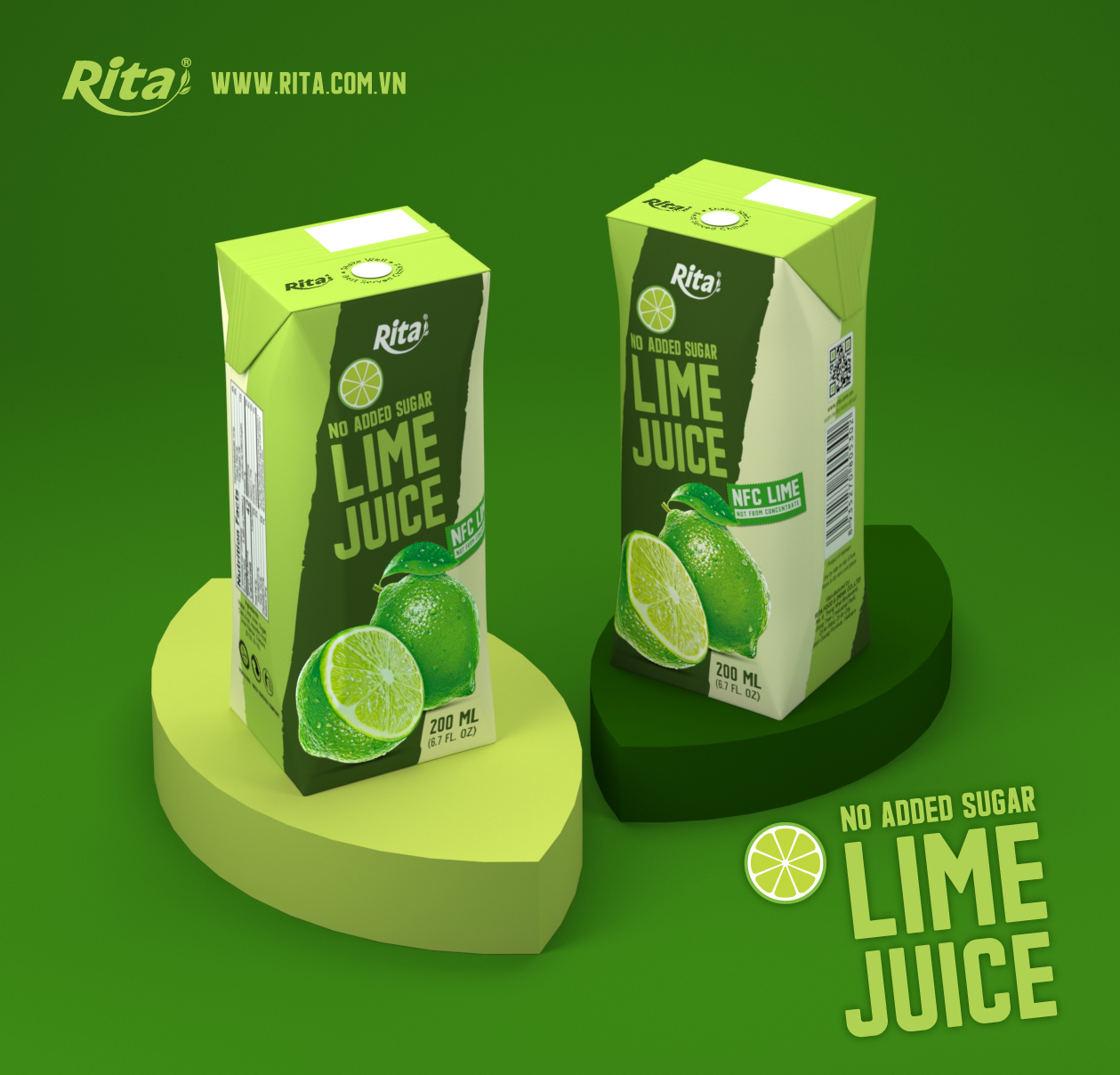 NFC lime juice no suger