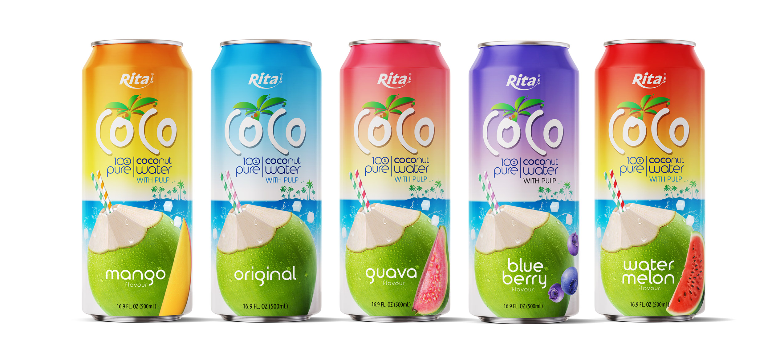 100% pure original Coconut water with Pulp