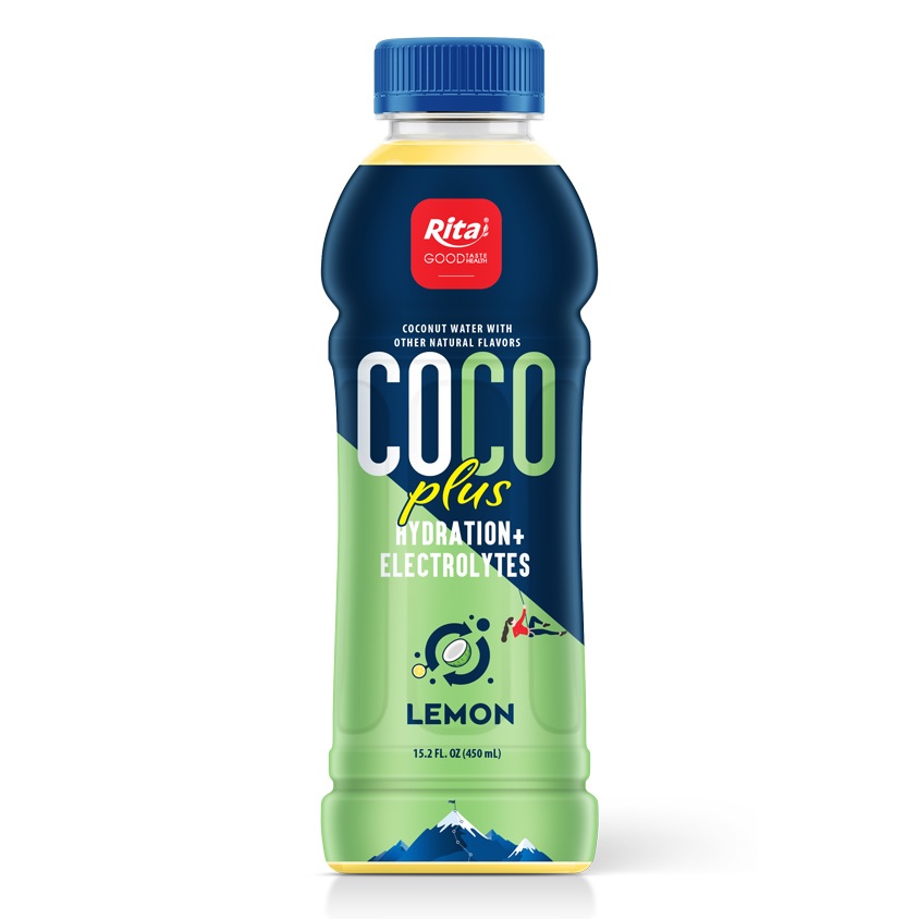 lemon coconut water plus hydration electrolytes