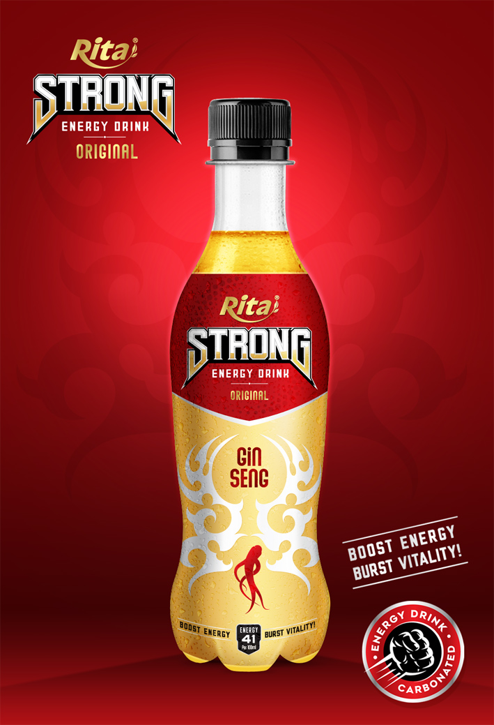 Strong Original Energy Drink Ginseng 400ml