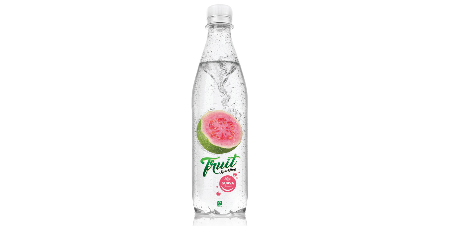 500ml Pet bottle Sparking guava juice