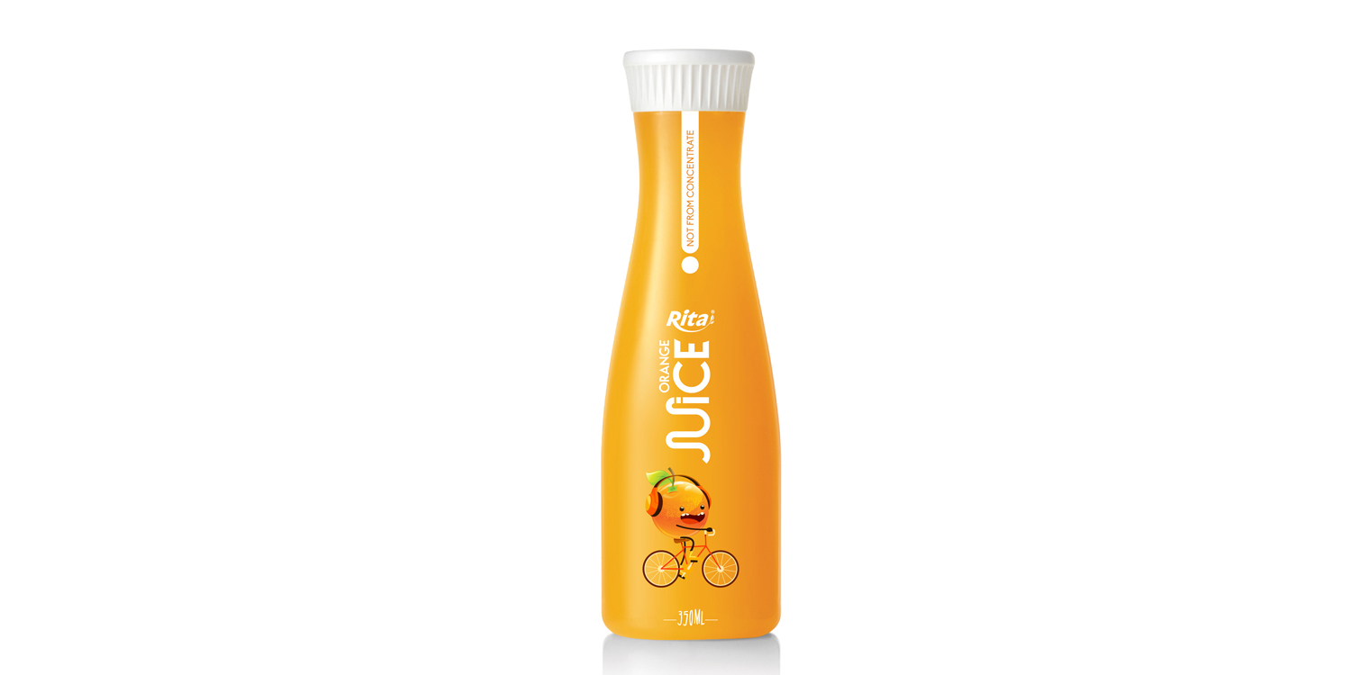 350ml Pet Bottle orange  juice drink  of RITA US