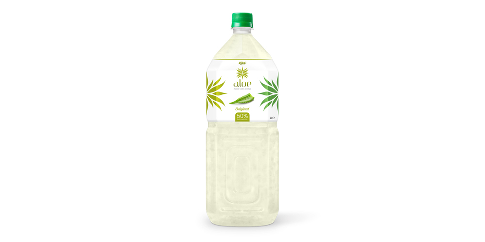 Natural aloe vera  2000ml Pet bottle 