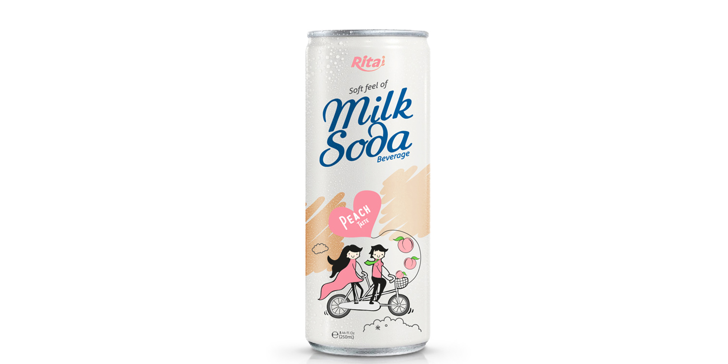 Soda Milk 250ml peach