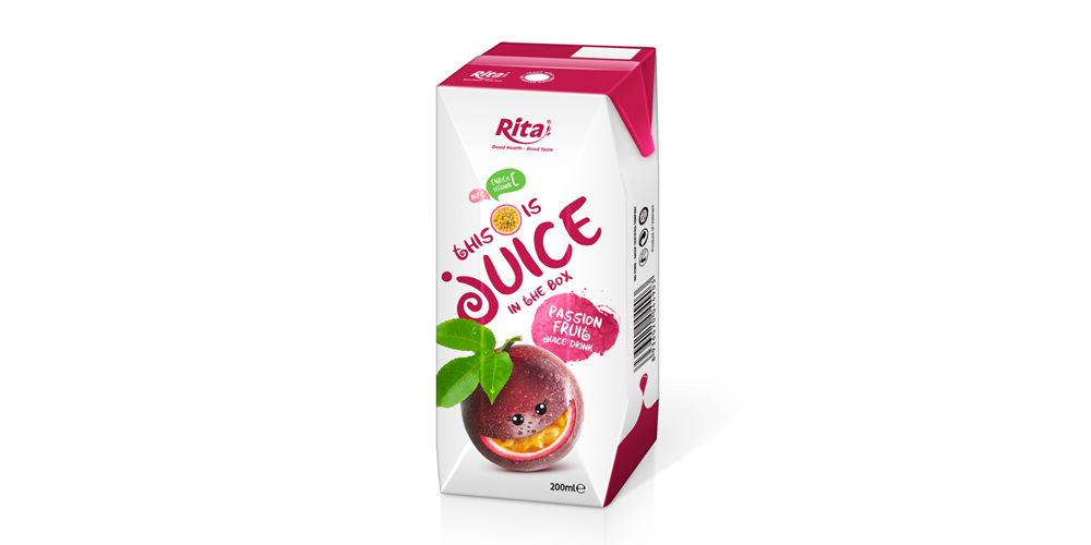 packaging solutions fruit passion juice in aseptic