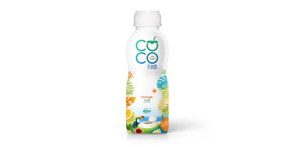 330ml Coconut water fresh with orange