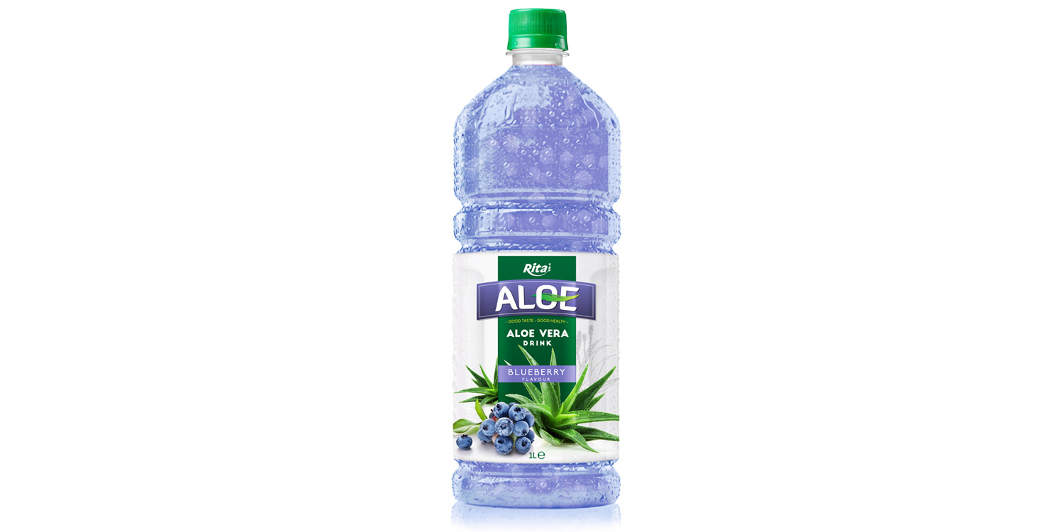 aloe vera with blueberry 1L Pet bottle from RITA US