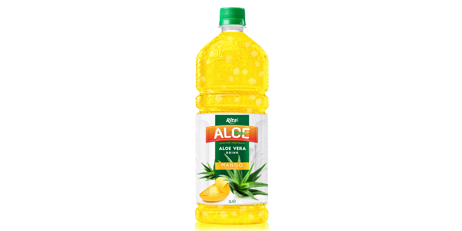 Aloe vera 1L with mango flavored drinks from RITA US
