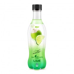 pet bottle 400ml spakling Coconut water lime