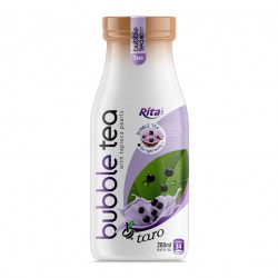 Wholesale Bubble Tea With Tapioca Pearls Taro Flavor