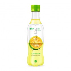 Sparkling fruit calamansi flavor 400ml Pet bottle