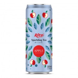 (OEM_Beverage_2)_best-Sparkling-Tea-drink-apple-flavour-330ml-sleek-can