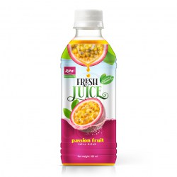 Fresh passion fruit juice own brand