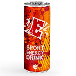 Energy drink 250ml aluminum canned from RITA US