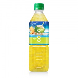 Coconut water with pineapple flavor  500ml Pet bottle from RITA US