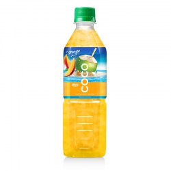 Coconut water with mango flavor  500ml Pet bottle from RITA US