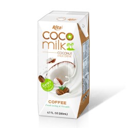 High quality Coco Milk Tetra pak 200ml from RITA US
