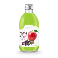 glass 320ml fruit apple juice private label brand from RITA US