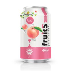 Peach juice 330ml fruit drinks brands from RITA US